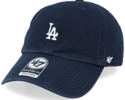 Dad Cap-47 Brand Los Angeles Dodgers MLB Base Runner Clean Up Khaki Dad Cap - Beige