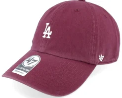 Dad Cap-47 Brand Los Angeles Dodgers MLB Base Runner Clean Up Khaki Dad Cap - Beige