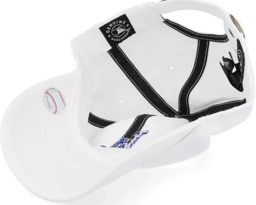 Online 47 Brand Los Angeles Dodgers MLB Clean Up White Dad Cap -