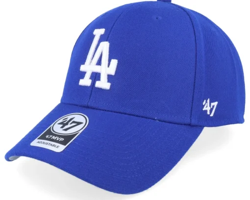 New 47 Brand Los Angeles Dodgers Mvp Royal Blue/White Adjustable -