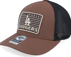 Trucker-47 Brand Los Angeles Dodgers Outskirts /Black Trucker - Brown
