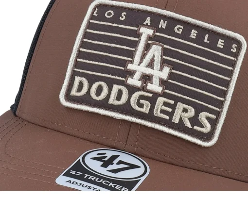 Trucker-47 Brand Los Angeles Dodgers Outskirts /Black Trucker - Brown