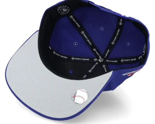 Snapback-47 Brand Los Angeles Dodgers Replica Sure Shot Captain Lad Royal Snapback - Blue