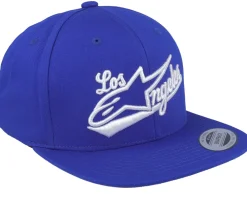 Snapback | Motor-Alpinestars Los Angeles Hat Blue/White Snapback -