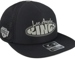 Clearance Fanatics Los Angeles Kings Authentic Pro Rink Hometown Black/Stone Trucker -