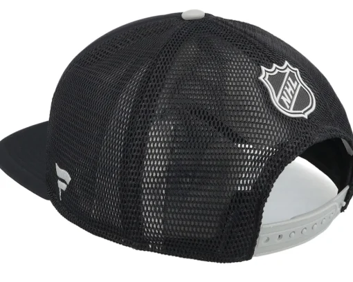 Clearance Fanatics Los Angeles Kings Authentic Pro Rink Hometown Black/Stone Trucker -
