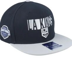 Snapback-Fanatics Los Angeles Kings Black/Charcoal Heather Snapback -