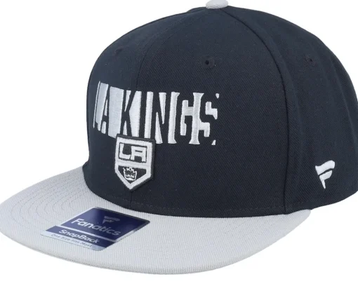 Snapback-Fanatics Los Angeles Kings Black/Charcoal Heather Snapback -