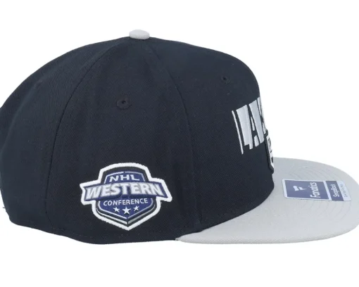 Snapback-Fanatics Los Angeles Kings Black/Charcoal Heather Snapback -