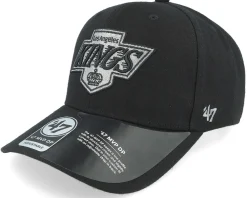 Fashion 47 Brand Los Angeles Kings Cold Zone Mvp Deep Profile Black Adjustable -