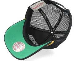 Trucker-Mitchell & Ness Los Angeles Kings Gold Leaf Hwc Trucker - Black
