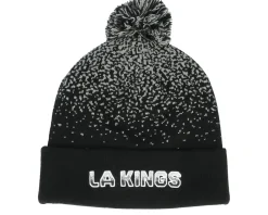 Sale Fanatics Los Angeles Kings Iconic Gradiant Beanie Stone Gray Pom - Black