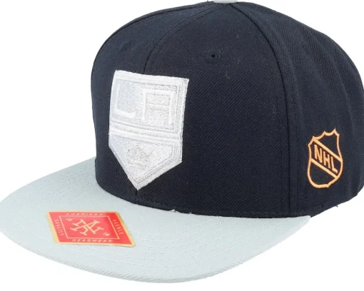 Snapback-American Needle Los Angeles Kings Silver Fox Black Snapback -