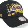 Outlet Mitchell & Ness Los Angeles Lakers All Out Collage Pro Black Adjustable -