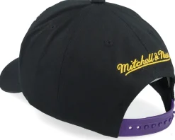 Outlet Mitchell & Ness Los Angeles Lakers All Out Collage Pro Black Adjustable -