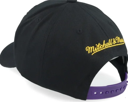 Outlet Mitchell & Ness Los Angeles Lakers All Out Collage Pro Black Adjustable -