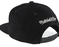 Snapback-Mitchell & Ness Los Angeles Lakers Black Cord Black Snapback -