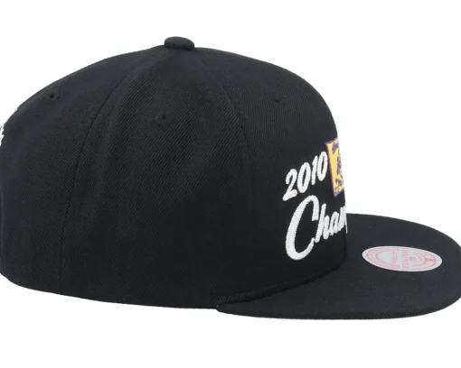 Snapback-Mitchell & Ness Los Angeles Lakers Champs 10 HWC Black Snapback -