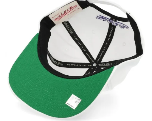 Clearance Mitchell & Ness Los Angeles Lakers Champs White Snapback -
