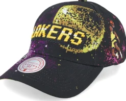 Sale Mitchell & Ness Los Angeles Lakers Game Verse Pro Adjustable - Black