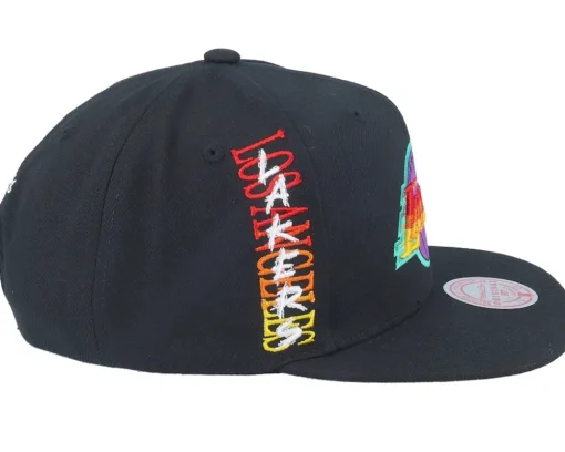 Best Mitchell & Ness Los Angeles Lakers High Grade Snapback - Black