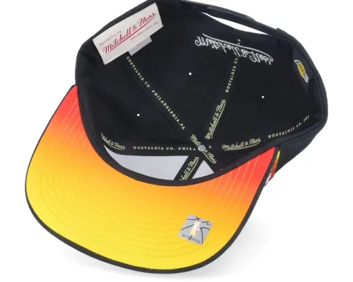 Best Mitchell & Ness Los Angeles Lakers High Grade Snapback - Black