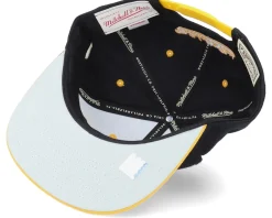 Clearance Mitchell & Ness Los Angeles Lakers Hwc Team Arch Black/Yellow Snapback -