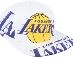 Best Mitchell & Ness Los Angeles Lakers In Your Face Deadstock Hwc Snapback - White