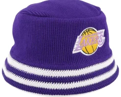 Best Mitchell & Ness Los Angeles Lakers Knucket Hwc Bucket - Purple