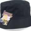 Buckets-Mitchell & Ness Los Angeles Lakers Logolap Hwc Black Bucket -