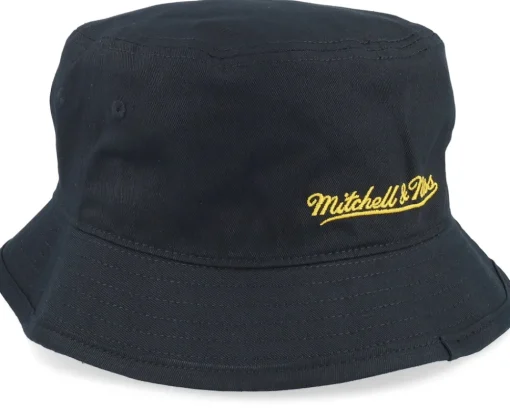 Buckets-Mitchell & Ness Los Angeles Lakers Logolap Hwc Black Bucket -