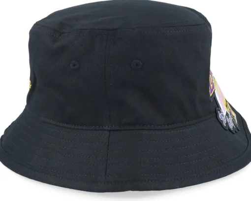 Buckets-Mitchell & Ness Los Angeles Lakers Logolap Hwc Black Bucket -