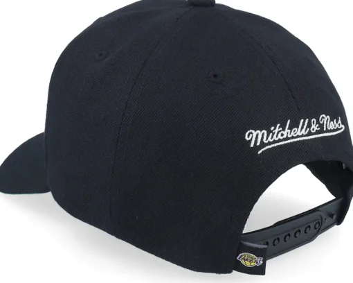 Adjustable-Mitchell & Ness Los Angeles Lakers Neon Logo Pro Adjustable - Black