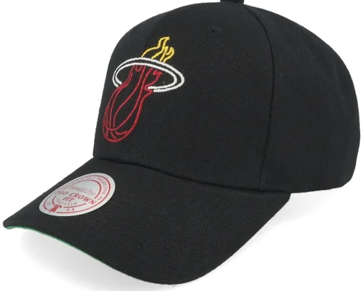 Adjustable-Mitchell & Ness Los Angeles Lakers Neon Logo Pro Adjustable - Black