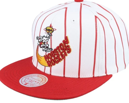 Snapback-Mitchell & Ness Los Angeles Lakers Retro Pinstripe /Purple Snapback - White
