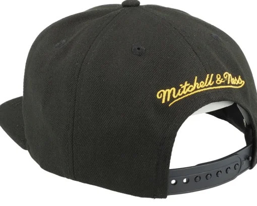 Best Mitchell & Ness Los Angeles Lakers Shark Bite Snapback - Black