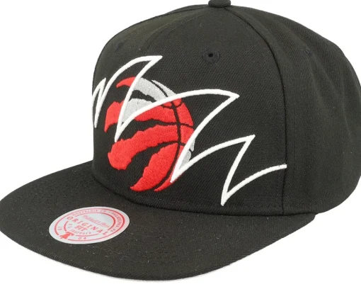 Best Mitchell & Ness Los Angeles Lakers Shark Bite Snapback - Black