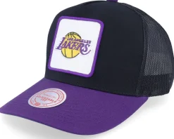 Trucker-Mitchell & Ness Los Angeles Lakers Truck It /Purple Trucker - Black