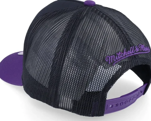 Trucker-Mitchell & Ness Los Angeles Lakers Truck It /Purple Trucker - Black