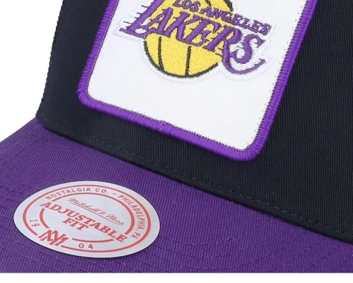 Trucker-Mitchell & Ness Los Angeles Lakers Truck It /Purple Trucker - Black