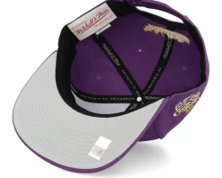 Snapback-Mitchell & Ness Louisiana State Tigers Core Side Snapback - Purple