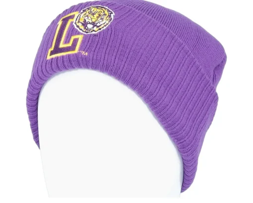 Discount Mitchell & Ness Louisiana State Tigers First Letterman Cuff - Purple