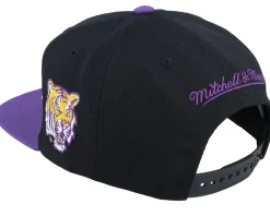 Snapback-Mitchell & Ness Louisiana State Tigers Team Script 2.0 Black Snapback -