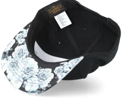 Sale Tattoo Collective Love And Hate Black/Grey Rose Snapback -