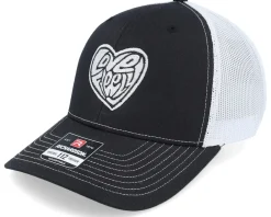 Trucker-Fair Love Freely Logo 112 Split /White Trucker - Black