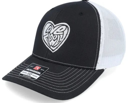Trucker-Fair Love Freely Logo 112 Split /White Trucker - Black