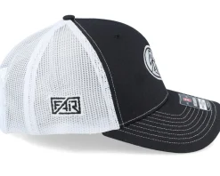 Trucker-Fair Love Freely Logo 112 Split /White Trucker - Black