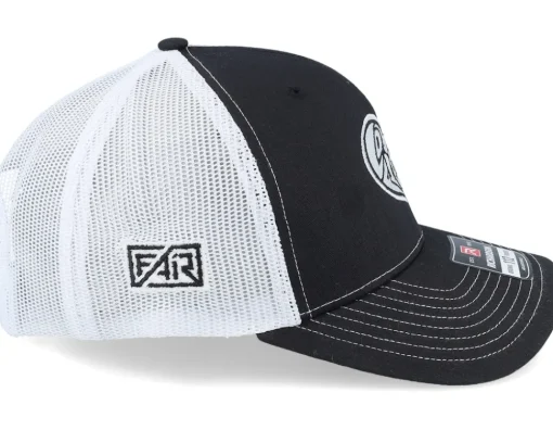 Trucker-Fair Love Freely Logo 112 Split /White Trucker - Black