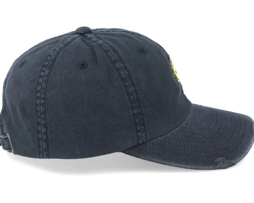 Dad Cap-Abducted Lovely Smiley Ripped Black Dad Cap -