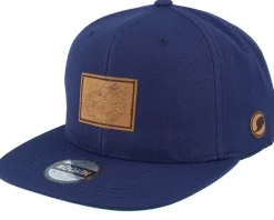 Snapback-Moomin Lovers Engraved Patch Tan Snapback - Brown